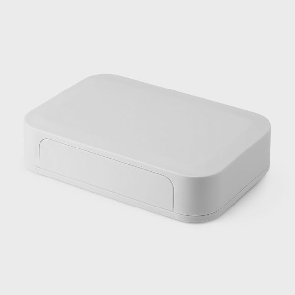 China White Wireless Router Enclosure 125*85*28mm Small Router Case For Electronic Enclosure factory