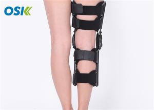 China Hinged Knee Support Brace Waterproof With Adjustable Strap For Men / Women factory