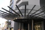 Ultra Long Durability Metal Canopies And Awnings Rainwater Self Cleaning Sound