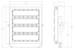 Retrofit LED Flood Lights , AC85-277V 200W Outdoor Led Lighting ETL CE ROHS
