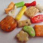 E122 Japanese Rice Crackers Cute Shapes Spicy Rice Cracker Mix