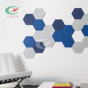 China OEM Soundproof Hexagon Acoustic Panels Practical Eco Friendly factory