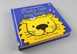 Childish Flocking Hardcover Children'S Books For Learning Cognitive Puzzle