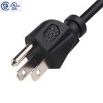 UL Approved Heavy Duty Black PVC Jacket USA Power Cord NEMA5-15P