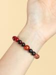 Stress Relief Anxiety Yoga Bracelet,Crystal Stone Mantra Bracelets For Women