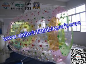 China Giant Inflatable Roller Ball , 1.0mm PVC Inflatable Zorb Ball For Beach Sport factory