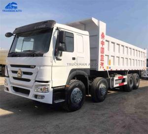 China 2016 Howo 8x4 Second Hand Dump Truck With Mileage 50000 Kms factory