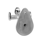 Polished Finish Single Bollard in 316 Stainless Steel for Marine Hardware