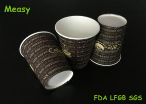 China 8B Prevailing Hot Paper Cups , Letters Printed In Food Grade Ink factory