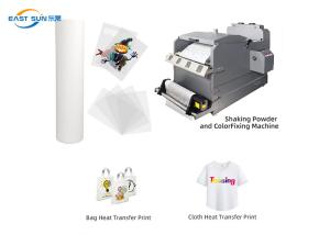 China Transparent 30cm 60cm Sublimation Transfer Film PET DTF Film Roll factory