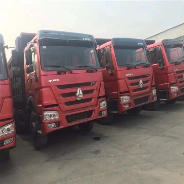 Used Chinese Sinotruk Howo 3 axles 6x4 used U-Shaped Dump Truck/Midele lifting