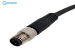 Circular Male Female Sensor Cable M8 3pin Connector To 2.5mm Pitch 2 Pin Jst -