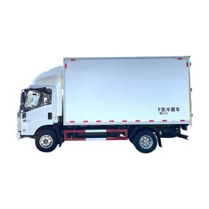 China Isuzu Refrigerated Truck Body Mini Box Truck Refrigerated Meat Transport Refrigerator Trucks factory