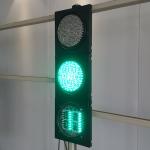 200MM Cobweb 3-Aspect RG Lenses Ball With Countdown Timer Road Traffic Light