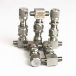 1/4" Mini Threaded Gas Needle Valve Single Flow Way Metering Needle Valve