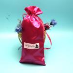 Satin Hair Extension Storage Bag , Small Size Jewellery Packaging Pouch