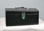 16 Inch black color Metal Tool Box Tools Package With Buckle Lock