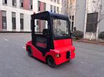15000 kg Electric Towing Tractor Hydraulic Steering Fully Enclosed Cab