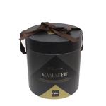 Recycled materials wholesale custom logo luxury black children toy gift box with