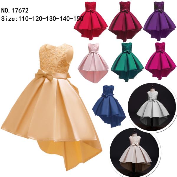 girl's princess dress evening dress wear party dress ready goods ready to ship