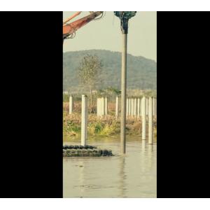 Pile Driver - Sustainable Solution for Mini Sheet Piles