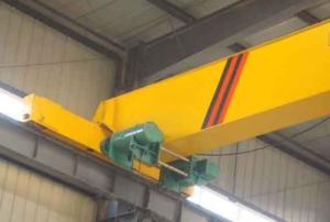China Span 7.5~31.5 Meters Single Beam Overhead Traveling Cranes LDC Model factory