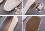 BS106 Beef Tendon Soft Sole Single Shoes Flat Shoes Women'S Spring 2021 New