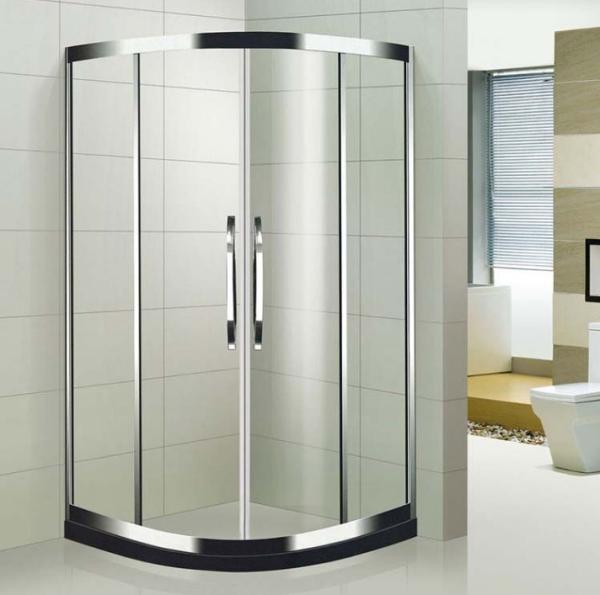 Architectural Curved Glass Manufacturers Hot Bending Tempered Glass Shower Room