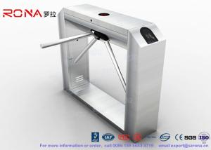 China 304 Stainless Steel Tripod Turnstile Gate , RFID Flap Barrier Turnstile Attendance factory