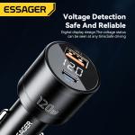ESSAGER FSJ-009 Series 120W Cell Phone Quick Car Charger Outlet