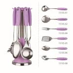 Metal Kitchen Cookware Food Turner Sets Stainless Steel Customized Logo