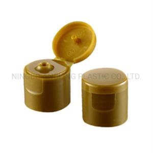 China 28/415 Plastic Cap Flip Top Cap in Yellow 1 Piece Min.Order Request Samples factory