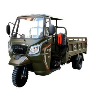 China 200cc Water Engine Cargo Motorized Trimoto with Semi Cabin and High Cost Performance factory