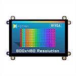 600cd/M2 VGA HI LCD Display 5.0 Inch 800x480 Multipurpose
