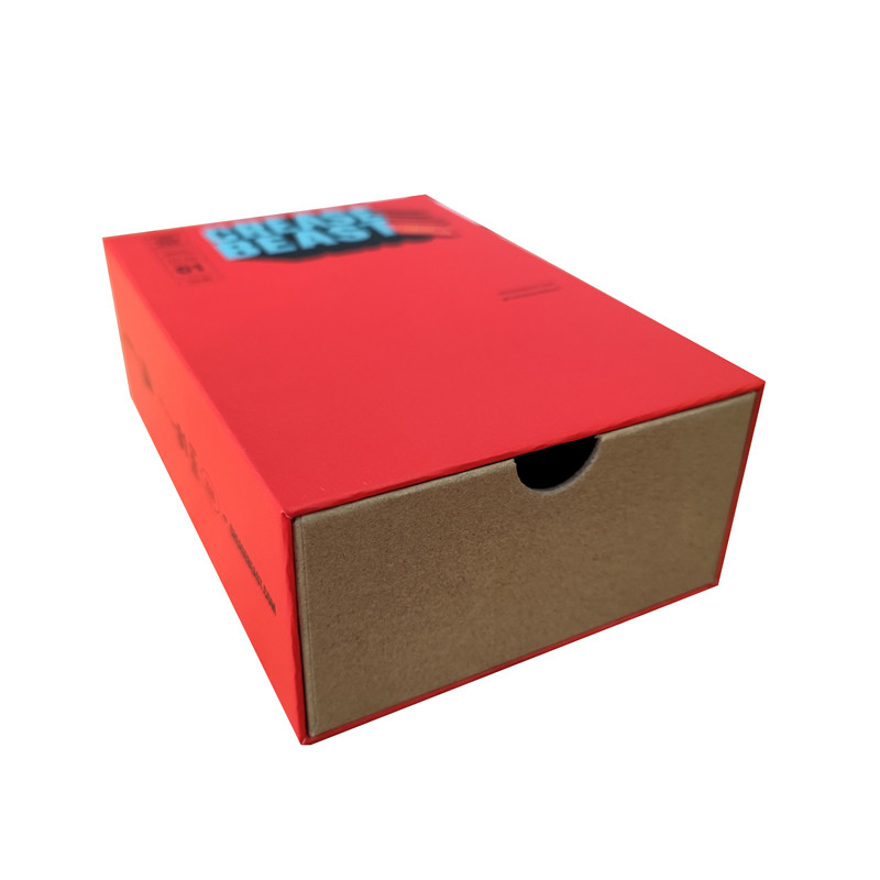 Drawer Box Made of Environmentally Friendly Kraft Paper for Crease Protector Packaging