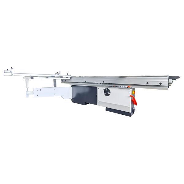 Electric Lifting Semi Automatic Wood Cutting Horizontal Sliding Table Panel Saw