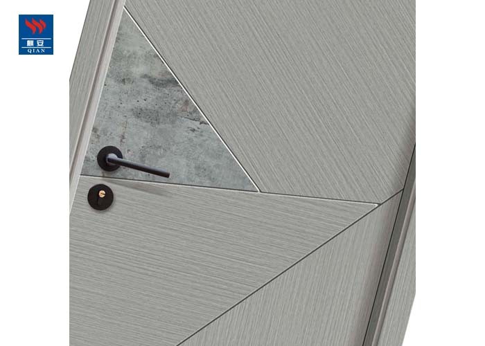 Waterproof Sandwich Wood Plastic Composite Eco Friendly Doors