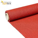Thermal Insulation Fireproof Silicone Coated Fiberglass Cloth Roll