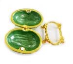 Russian Easter Egg Jewelry Box Crystal Trinket Holder Ring Organizer Home Decor