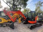 Repaint Color Used Kubota KX163-5 Mini Crawler Excavator In Excellent Condition