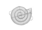 304 Stainless Steel Wire Mesh Round BBQ Smoke Generator