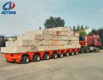 Truck Trailer 200 Ton 250 Ton-600 Ton Multi Axle Hydraulic Lowbed Lowboy Semi