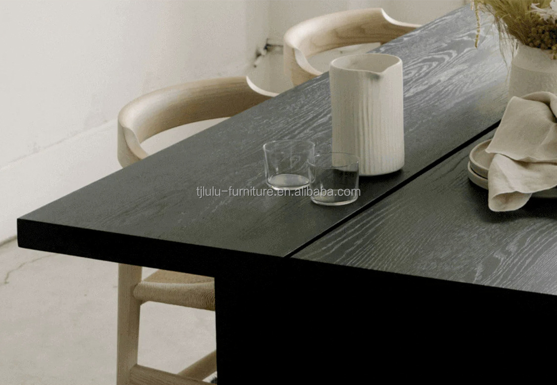Modern Home Wooden Table Furniture Solid Wood Dining Table for Dining Room