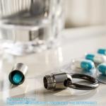 Titanium Pill Case Waterproof Pill Fob For Emergency Aspirin & Nitroglycerin For