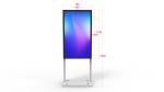 55 inch Outdoor LCD Signage Advertising Totem Media Player Digital Signage with