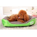Warm Candy Color Pet Nest Dog Bed 100% Cotton Waterproof