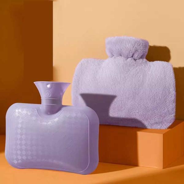 Cute Hot Water Bottle For Cramps , 1200ML/1500ML Capacity Hot Water Bag For Pain