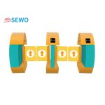 Kindergarten Swing Barrier Gate Turnstile Customized For Amusement Park