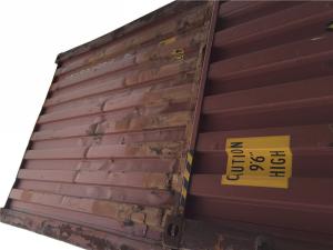 China International Standards Second Hand Metal Containers / 2nd Hand Container factory