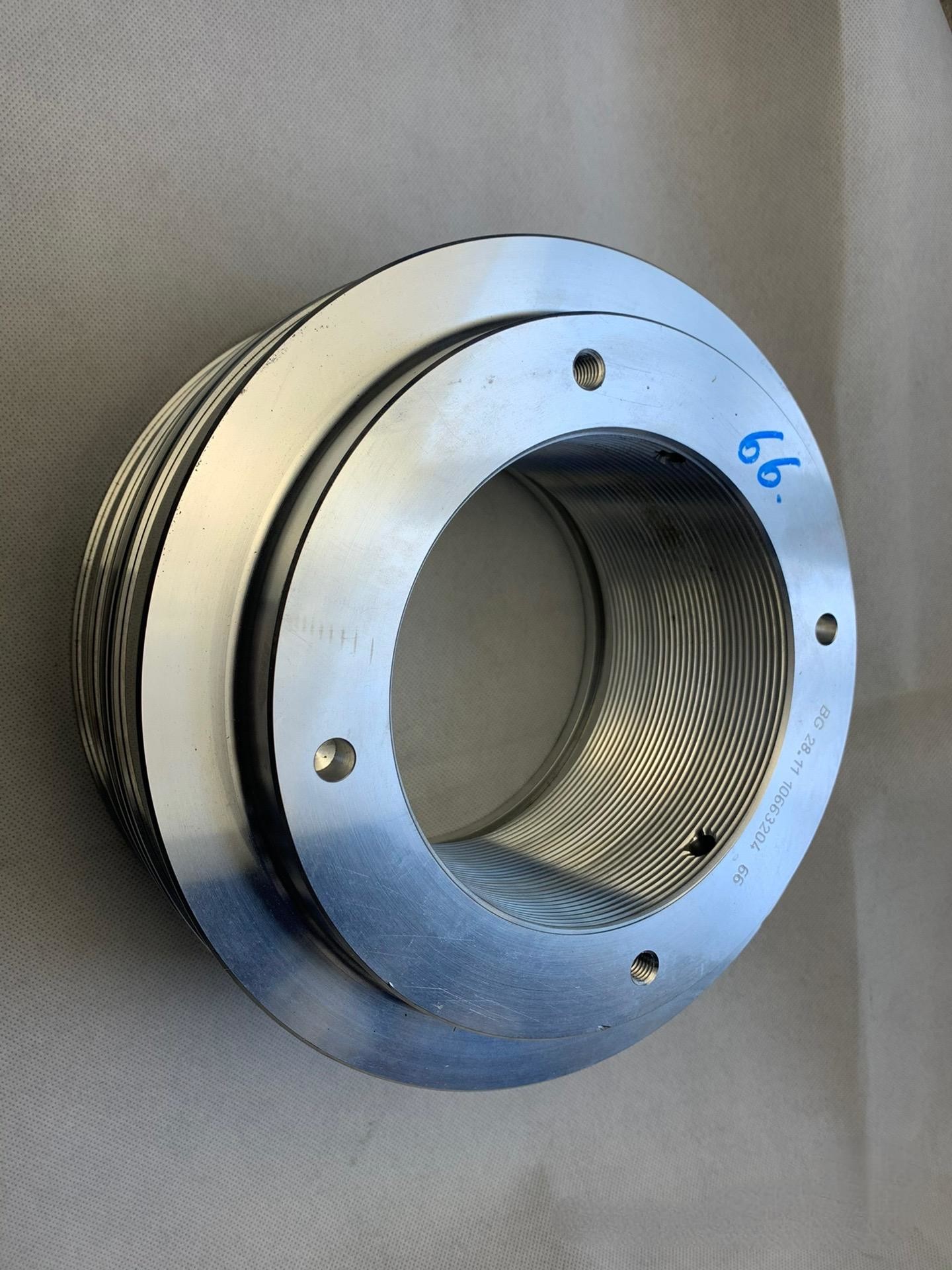 505449 503373 Boom cylinder piston head PM Putzmeister 56m Concrete Pump Spare Parts in Silver or Custom Color